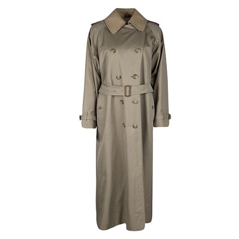 classic beige burberry trench coat|burberry trench coat wool collar.